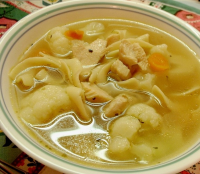 CHICKEN SOUP WITH PASTA AND VEGETABLES RECIPES
