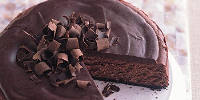 Deep Dark Chocolate Cheesecake Recipe | Epicurious image