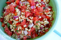 Deep South Dish: Marinated Corn Salad with Tomatoes image