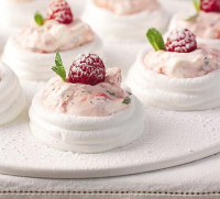 Summer berry meringues recipe | BBC Good Food image
