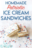 How to Make Patriotic Homemade Ice Cream Sandwiches for ... image