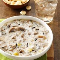 Beefy Wild Rice Soup Recipe: How to Make It image