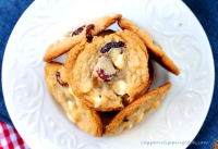 Chewy White Chocolate and Tart Cherry Cookies image