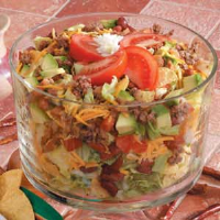 Taco Bean Salad Recipe: How to Make It - Taste of Home image