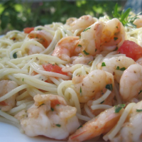 Lemony Garlic Shrimp with Pasta Recipe | Allrecipes image
