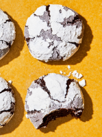 Cocoa-Coffee Almond Cookies Recipe | Bon Appétit image