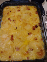 SLICED BAKED POTATO WITH HAM AND CHEESE RECIPES