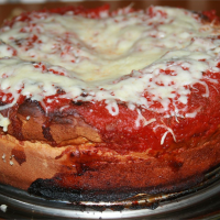 Double Crust Stuffed Pizza Recipe | Allrecipes image