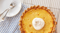 Holiday Eggnog Custard Pie Recipe - Pillsbury.com image