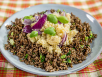 Spiced Ground Beef with Couscous | So Delicious image