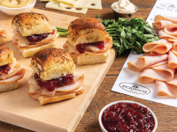 TURKEY AND CRANBERRY SLIDERS RECIPES