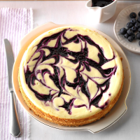 Contest-Winning Blueberry Swirl Cheesecake Recipe: How to ... image
