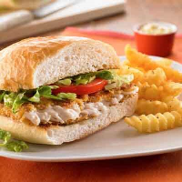 Crispy Fish Sandwich Recipe | Land O’Lakes image