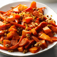 Roasted Squash, Carrots & Walnuts Recipe: How to Make It image