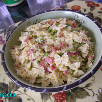 Pasta with Salami and Peas Recipe | Allrecipes image