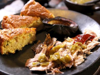 Corn Torte with Red and Green Chile Sauce Recipe | Chuck ... image