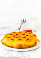 Eggless Pineapple Upside Down Cake Recipe - Mommy's Home ... image