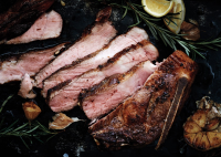 Pan-Seared Pork Blade Chop Recipe | Bon Appétit image