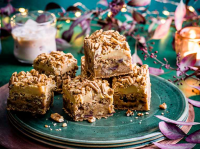 Pecan Blondies Recipe for Baileys Brownies - olivemagazine image