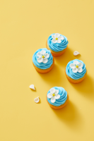 SIMPLE FLORAL CUPCAKES RECIPES
