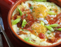 Baked Eggs With Salsa Recipe - Food.com image