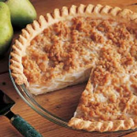 Creamy Pear Pie Recipe: How to Make It image