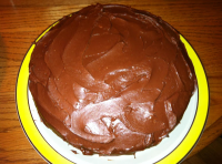 Chocolate Sour Cream Frosting | Just A Pinch Recipes image