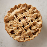 Cherry Apple Pie Recipe | Land O’Lakes image