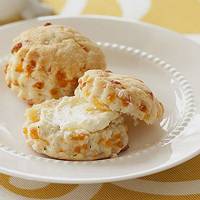 Cheddar and Chive Biscuits Recipe | MyRecipes image