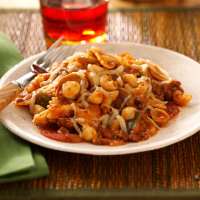 Cavatini Pasta Recipe: How to Make It - Taste of Home: Find Recipes, Appetizers, Desserts, Holiday Recipes & Healthy Cooking Tips image