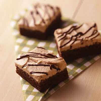 Peanut Butter Brownie Bars Recipe | Land O’Lakes image