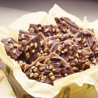 TOFFEE WITH CHOCOLATE AND PECANS RECIPES