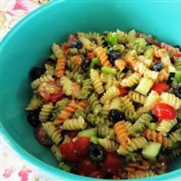 Crab and Shrimp Pasta Salad Recipe | Allrecipes image