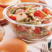 Potato Salad with Green Beans and Tomatoes Recipe: How to ... image
