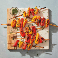 Grilled Baby Peppers with Oregano Vinaigrette | Recipes ... image
