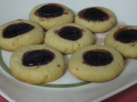Raspberry Lemon Thumbprint Cookies Recipe - Food.com image