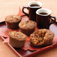 Fall Harvest Muffins Recipe | Land O’Lakes image