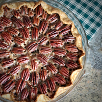 Chocolate Bourbon Pecan Pie | Allrecipes image