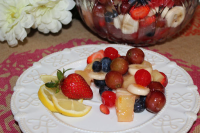 The BEST Glazed Fruit Salad | Just A Pinch Recipes image