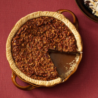 Easy Bourbon Chocolate-Pecan Pie Recipe: How to Make It image