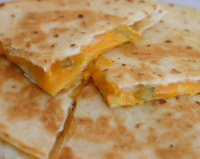 Easy Cheese Quesadilla Recipe | SideChef image