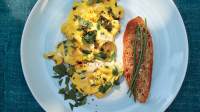 Scrambled Eggs with Mixed Herbs Recipe | Martha Stewart image