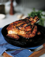 Herb-Roasted Chicken Recipe | Martha Stewart image