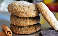 Chocolate-Cinnamon Sugar Cookies Recipe | Allrecipes image