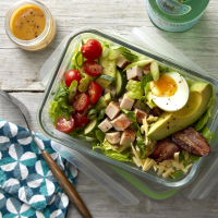 Meal-Prep Turkey Cobb Salad Recipe | EatingWell image