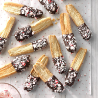 Peppermint Puff Pastry Sticks Recipe: How to Make It image