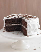 Rich Chocolate Cake with Whipped Frosting Recipe | Martha ... image