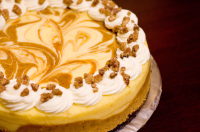 Marbled Pumpkin Cheesecake | Allrecipes image
