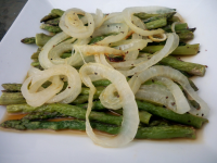 Roasted Asparagus With Onions Recipe - Thanksgiving.Food.com image