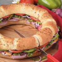 Savory Sandwich Ring Recipe: How to Make It image